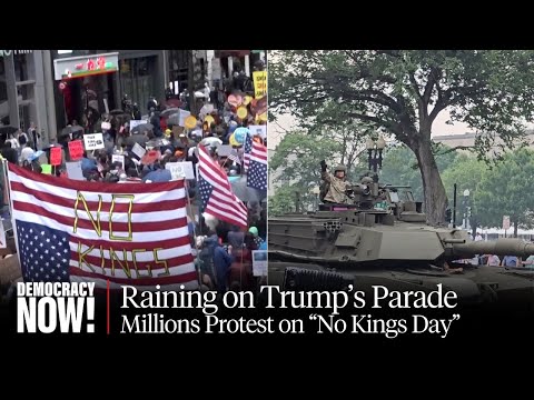 No Kings: Millions Across U.S. Protest Trump's Power Grab, Overshadowing His Military Parade
