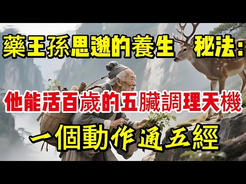 藥王孫思邈的養生秘法:他活了一百歲才敢說的五臟調理天機,一個動作通五經|養生|健康人生|老年健康|打坐冥想|道家|佛教 |修心修行|禪悟人生 |南無阿彌陀佛|談佛道安