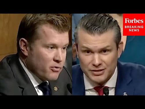 'How Many Pushups Can You Do?': Tim Sheehy Rapid-Fire Questions Pete Hegseth At Confirmation Hearing