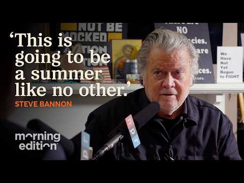 Steve Bannon predicts a constitutional crisis by summer | Morning Edition | NPR