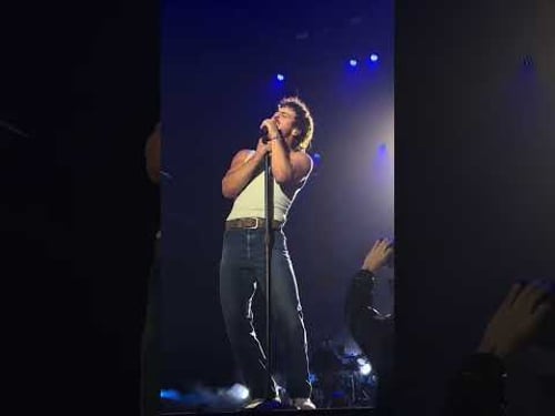 Benson Boone performing in Memphis, Tennessee! πΊπ² #bensonboone