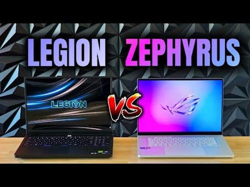 Legion Pro 5 vs Zephyrus G16 (2025) - Lenovo vs Asus ROG Gaming Laptop