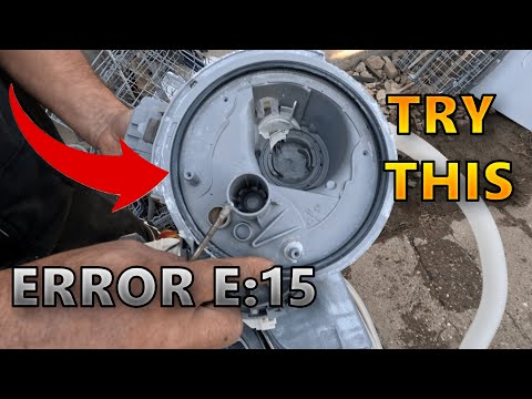 How to fix error E:15 on Siemens/Bosch dishwasher (FREE SOLUTION)