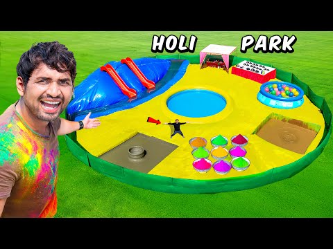 We Built Water Park For Holi - 100% Real | рд╣рдорд╛рд░рд╛ рдЦреБрдж рдХрд╛ рд╡рд╛рдЯрд░ рдкрд╛рд░реНрдХ ЁЯШН