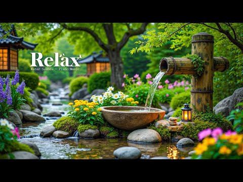 Relaxing Music Relieves Stress, Calm Anxiety and Depression 🌿 Water Sounds, Deep Healing Music, Spa