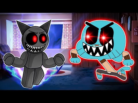 I Became PHASE 2 GRAY In ESCAPE The SCARY GUMBALL In Roblox!