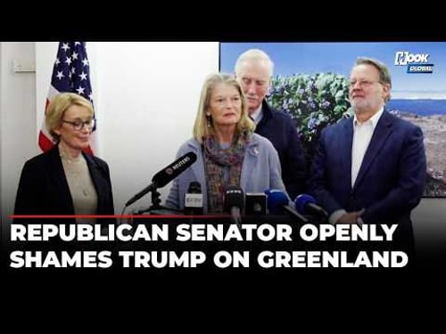 'It Hurts My Heart': Republican Senator Joins Democrats In Denouncing Trump Greenland Threats