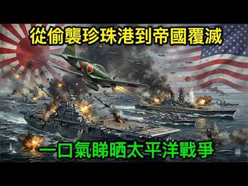 從偷襲珍珠港到帝國覆滅:一口氣睇晒太平洋戰爭