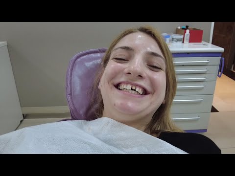 (ENG SUB) Going to the dentist with my Ukrainian twin sister, who has had tooth pain for 20 years