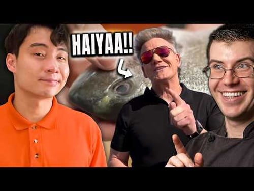 Pro chef Reacts.. Gordon Ramsay CHALLENGING Uncle Roger!