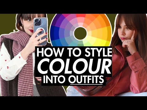 The CHIC and TIMELESS way to wear COLOUR in outfits *SÉZANE INSPIRED* | ad