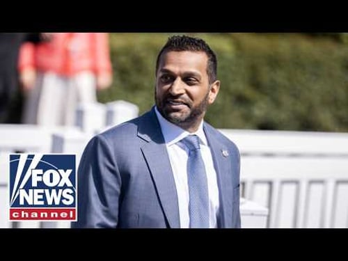 Acting AG Todd Blanche, FBI Director Kash Patel hold a press conference