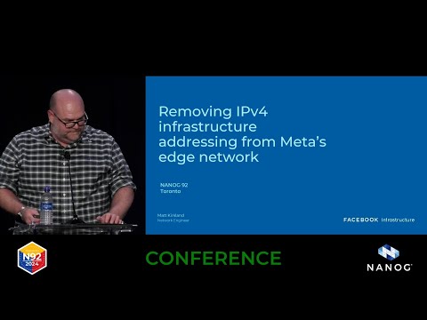 Removing IPv4 Infrastructure Addressing from Meta’s Edge Network