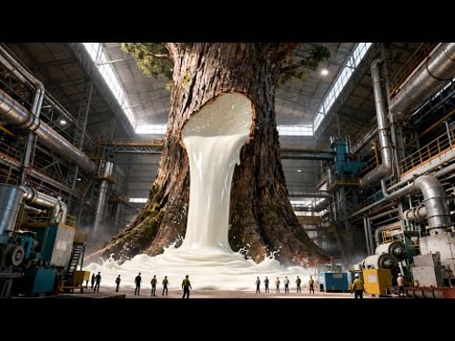 Inside Rubber Production Factory – How Latex Turns into Essential Rubber Goods (Full Process)