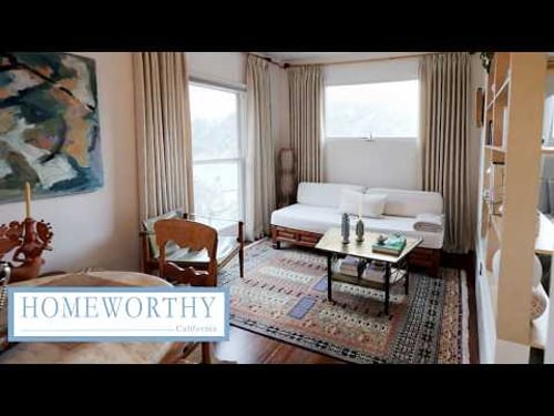 LOS ANGELES HOUSE TOUR | Step Inside a 450 Sq Ft 1920s Apartment | Renter-Friendly Design