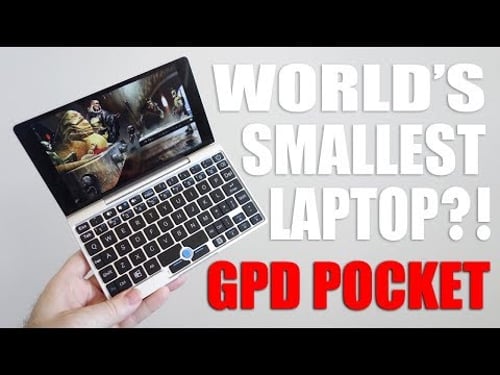 GPD Pocket -- Mini Windows 10 Laptop Computer Review (Including Usage & Gaming!)