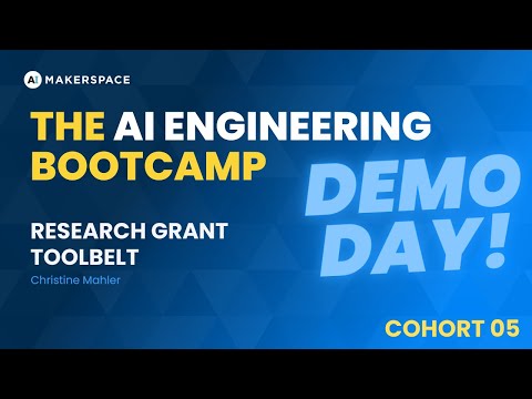 Research Grant Toolbelt - The AI Engineering Bootcamp Cohort 5 Demo Day #demoday #learnai