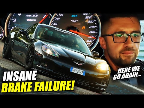 BRAKE FAILURE! Chevrolet Corvette C6 Z06 // Nürburgring