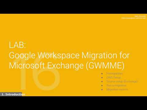 How to migrate from Exchange Server to Google Workspace with GWMME