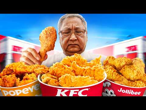 Pro Chef tries American Fried Chicken for the FIRST time