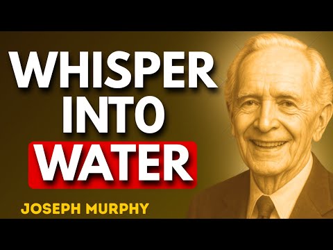 Whisper This Into Water And Drink – THE SPIRITUAL SECRET OF TRANSFORMATION – Joseph Murphy