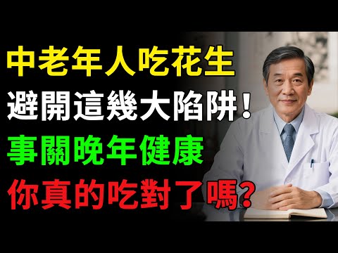 中老年人吃花生,到底是「長壽果」還是「催命符」?事關晚年健康,答案揭曉出乎意料,很多人都吃錯了!#老年健康 #健康知识 #健康飲食 #推薦