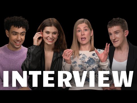 SALTBURN - Behind The Scenes Talk With Rosamund Pike, Ewan Mitchell, Alison Oliver & Archie Madekwe