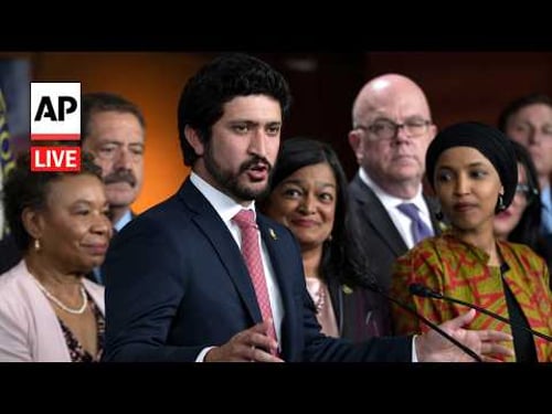 LIVE: Democrats hold a press conference on the Iran war