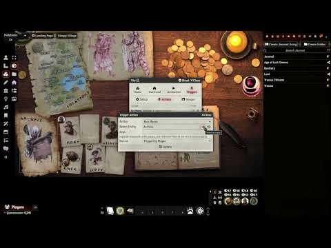 Making a Landing Page for Foundry VTT