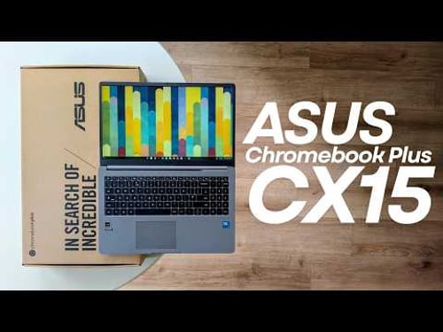 ASUS Chromebook Plus CX15 Unboxing (Intel Core 3 N355 / CX1505 / CX1505CTA)