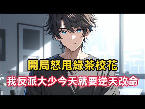 《開局怒甩綠茶校花,我反派大少今天就要逆天改命》穿越成都市小說裡的舔狗反派,我直接掀桌不幹了!開局怒甩PUA我三年的綠茶校花,並讓天命之子男主背負巨債……#漫畫解說