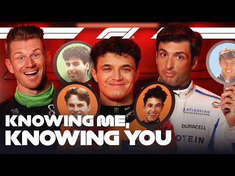 How Well Do F1 Drivers Know Their Team Mates? | Knowing Me, Knowing You!