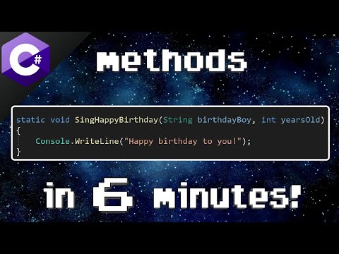 C# methods π