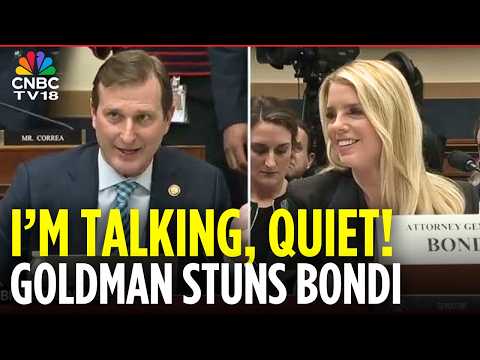 ‘Don’t Yell At Me!’ Hearing Goes Off the Rails As Rep. Goldman Demands Pam Bondi Be ‘QUIET!’ | N18G