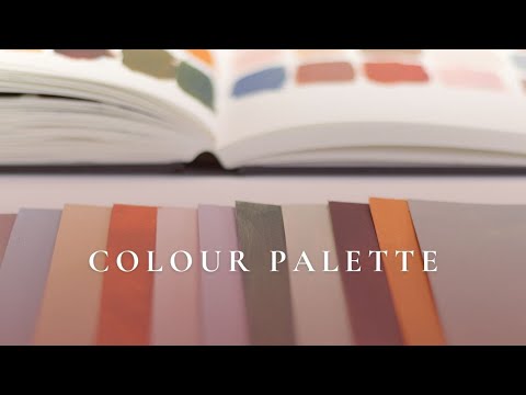 Making a colour plan for my next collection