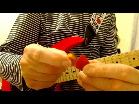 REALLY THICK PICKS ! APOLLO IN ULTEM purple Plectrums review 6mm