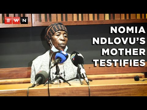 Mother of murder-accused Nomia Ndlovu testifies in her defence