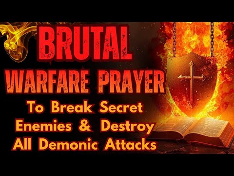 Brutal Warfare Prayer to Break Secret Enemies & Destroy All Demonic Attacks