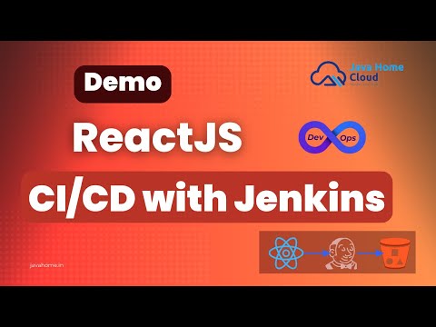 ReactJS CI/CD Demo | Build and deploy ReactJs App using Jenkins Pipeline | Deploy ReactJS app to S3
