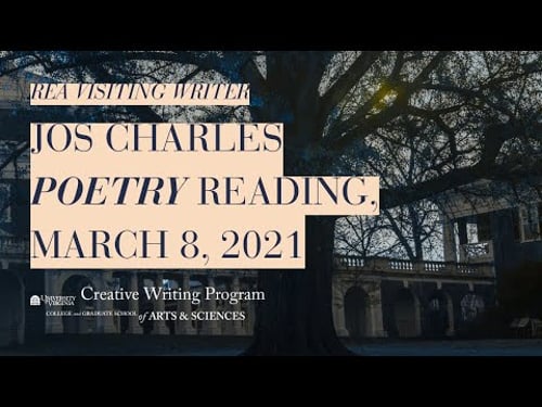 Rea Visiting Writer Jos Charles Reading