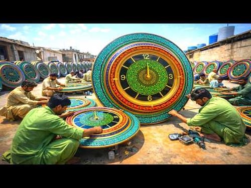 Pakistan Watch Industry - Pakistani Men Make Beautiful Watches from Wood - @WoodworkingHands