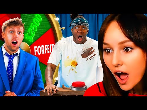 Freya Reacts to SIDEMEN FORFEIT WHEEL OF FORTUNE