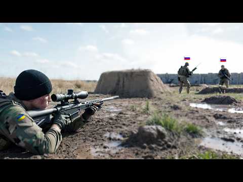 DEADLY AIM! Ukrainian Sniper Destroys Russian Helicopter in Long-Range Ambush