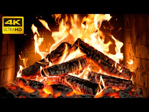 π₯ Cozy Crackling Fireplace 24/7 LIVE with Burning Logs and Crackling Fire Sounds for Peaceful Sleep