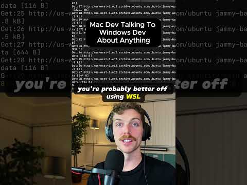 Mac Dev Talking To Windows Dev About Anything