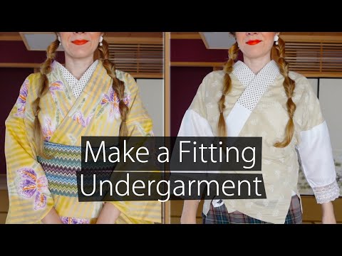 How to Make a Kimono Undergarment... feat. a Men's Version!!!