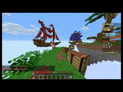 The Last bedwars games :(