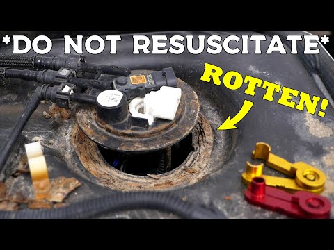 Saving a GMC Canyon with 434,000 Miles from the Crusher - Won't Start, Fuel Pump Tabs Rotted