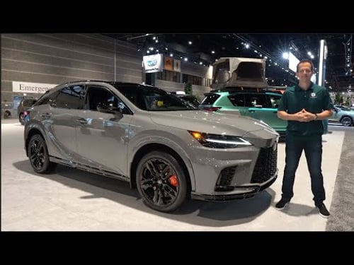 Is the 2025 Lexus RX 500h F Sport Performance Blackline Edition the BEST new luxury SUV?