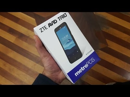 ZTE Avid Trio Unboxing and First Look For Metro Pcs\T-mobile